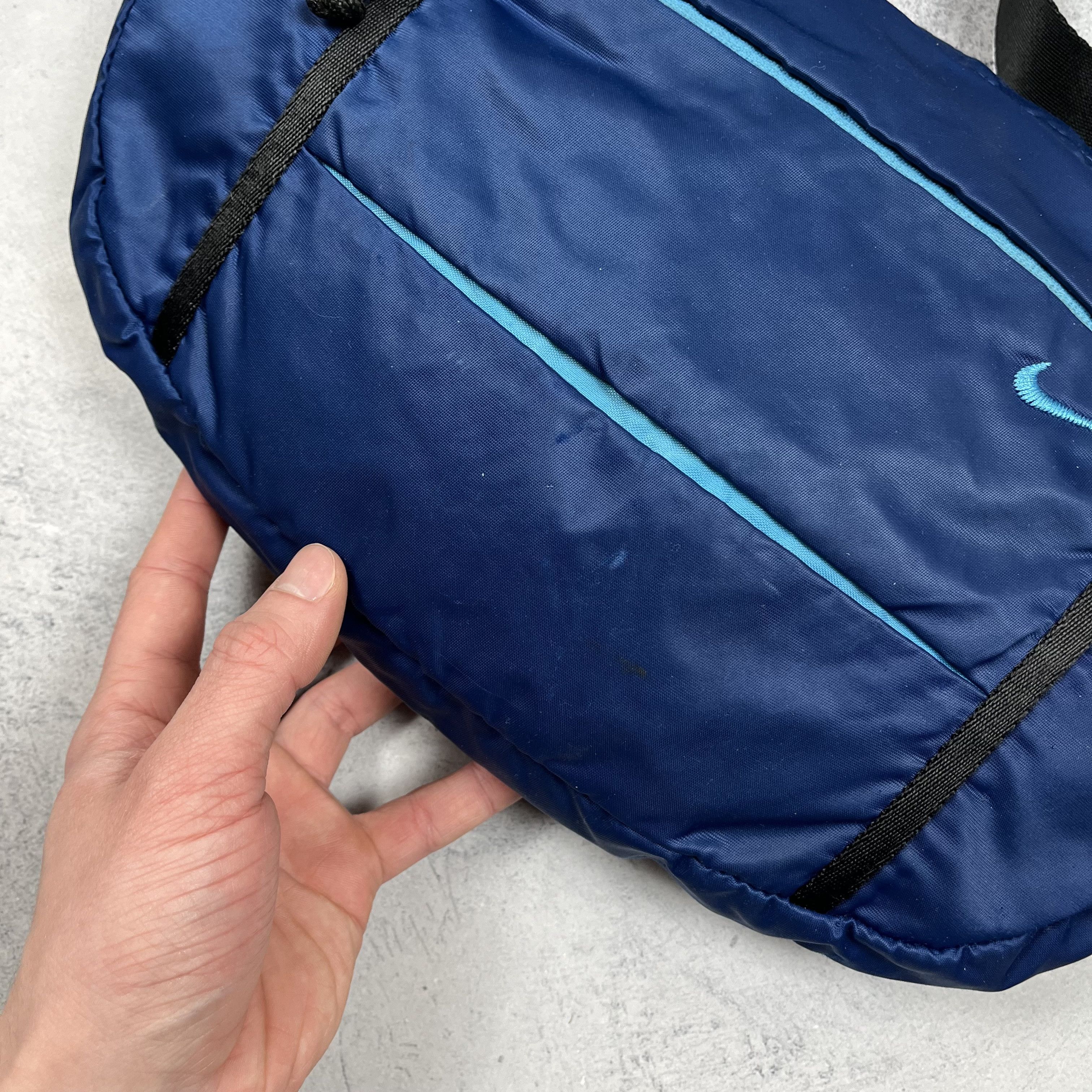 Nike Vintage Nike Swoosh Nylon Shoulder Crossbody Bag 90’s Size ONE SIZE - 6 Thumbnail