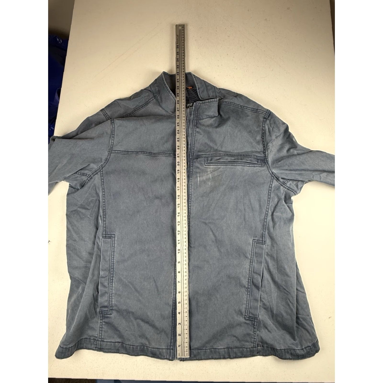 Tommy Bahama Tommy Bahama Jacket Bomber Mens 2XL Blue Cotton Blend Zip Navy Mystic Blue Boracay Cruiser jacket Size US XXL / EU 58 / 5 - 7 Thumbnail