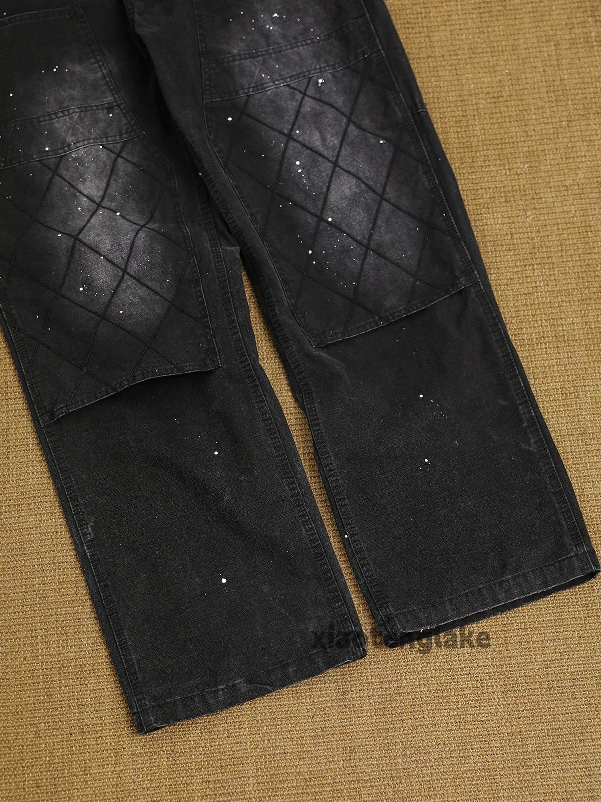 Jean × Vintage washed faded loose baggy workwear carpenter pants Size US 34 / EU 50 - 10 Thumbnail