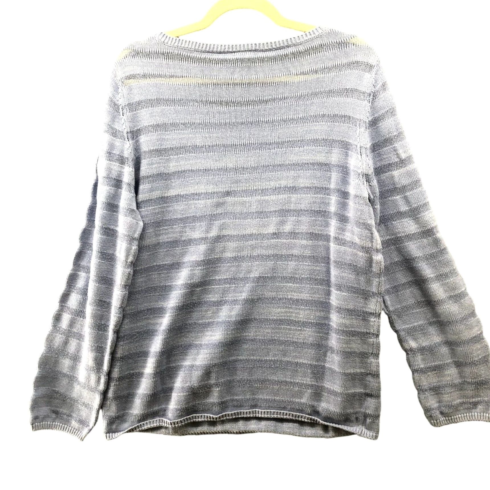 Ann Taylor Ann Taylor Sweater Womens Extra Large XL Dusty Blue Pullover Cotton Size XL / US 12-14 / IT 48-50 - 2 Thumbnail