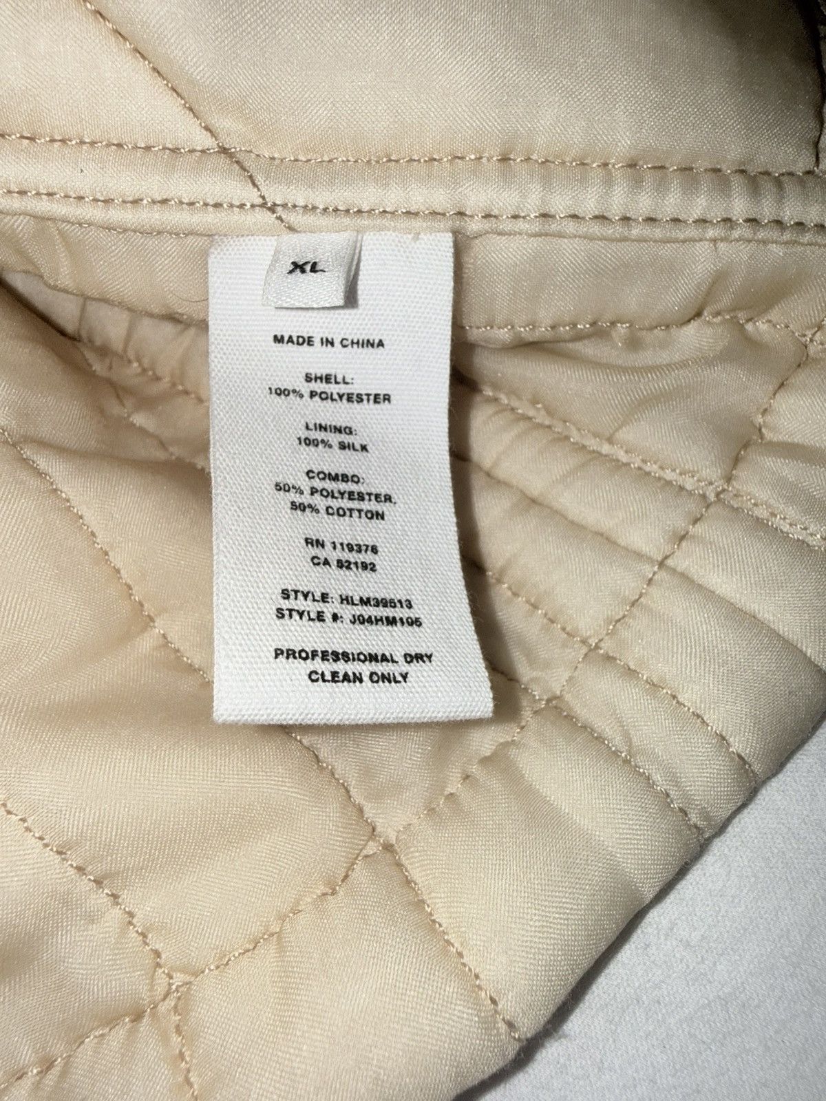 Helmut Lang Liner Bomber Jacket in Nubby Fleece in Cream Size US XL / EU 56 / 4 - 3 Thumbnail