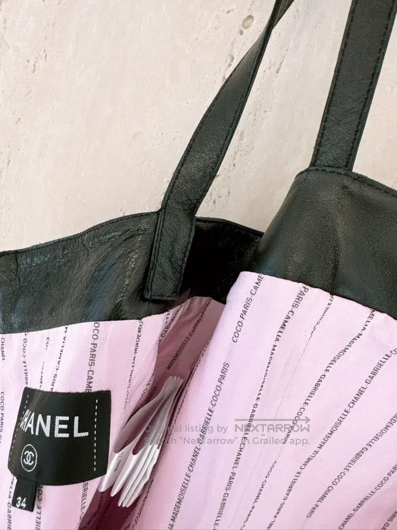 Chanel Chanel 23P Spring and Summer Preview Pink and Black Stitch Size XXS / US 00 / IT 34 - 6 Thumbnail