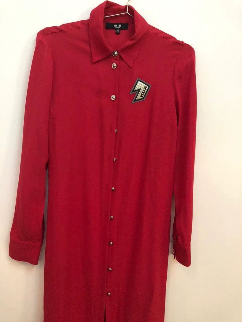 Versace Versace Trench coat backless slit trench coat cardigan dre Size S / US 4 / IT 40 - 2 Thumbnail