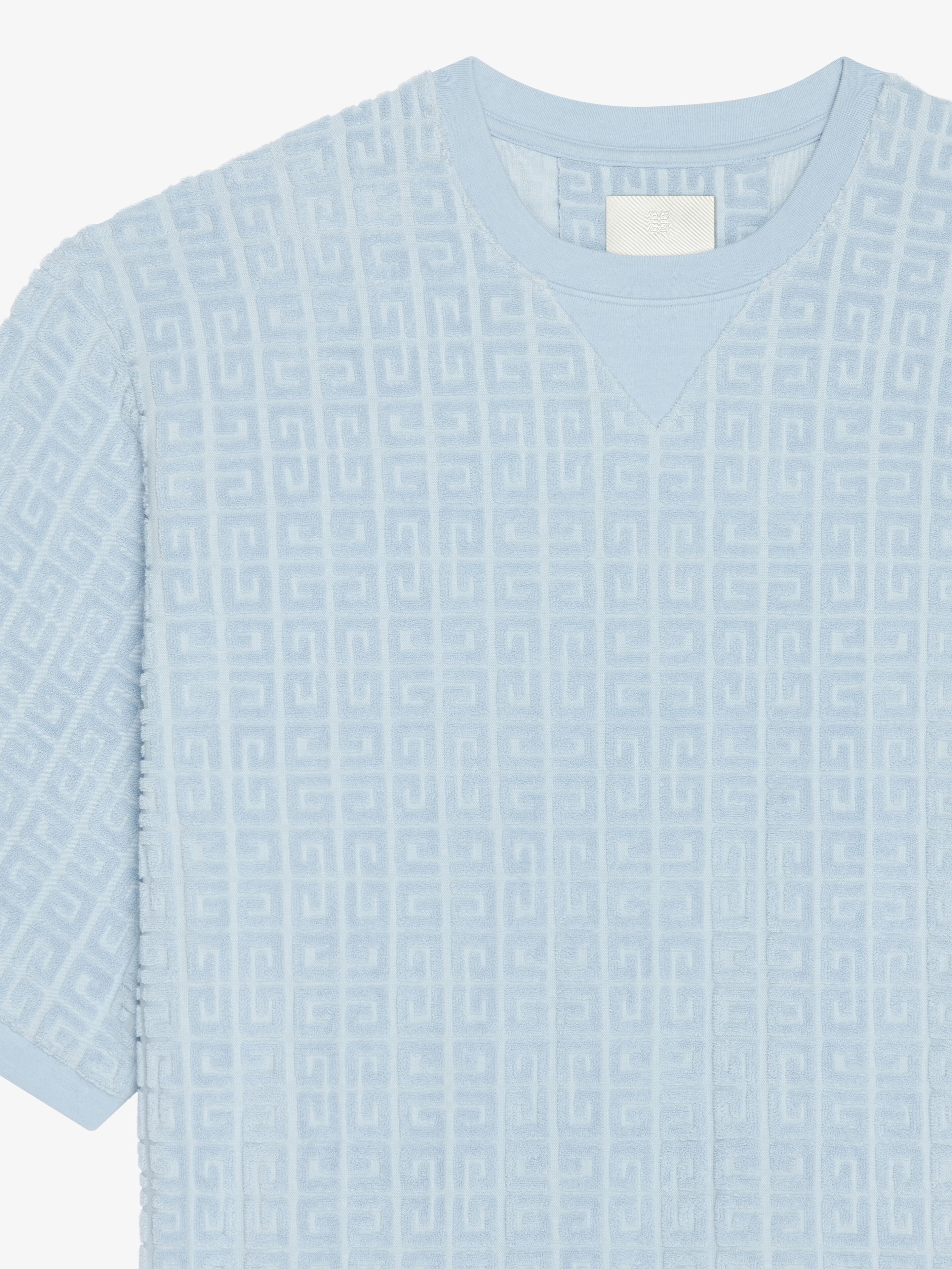 Givenchy o1w1db10426 Standard Short Sleeve T-Shirt in Blue Size US XL / EU 56 / 4 - 5 Thumbnail