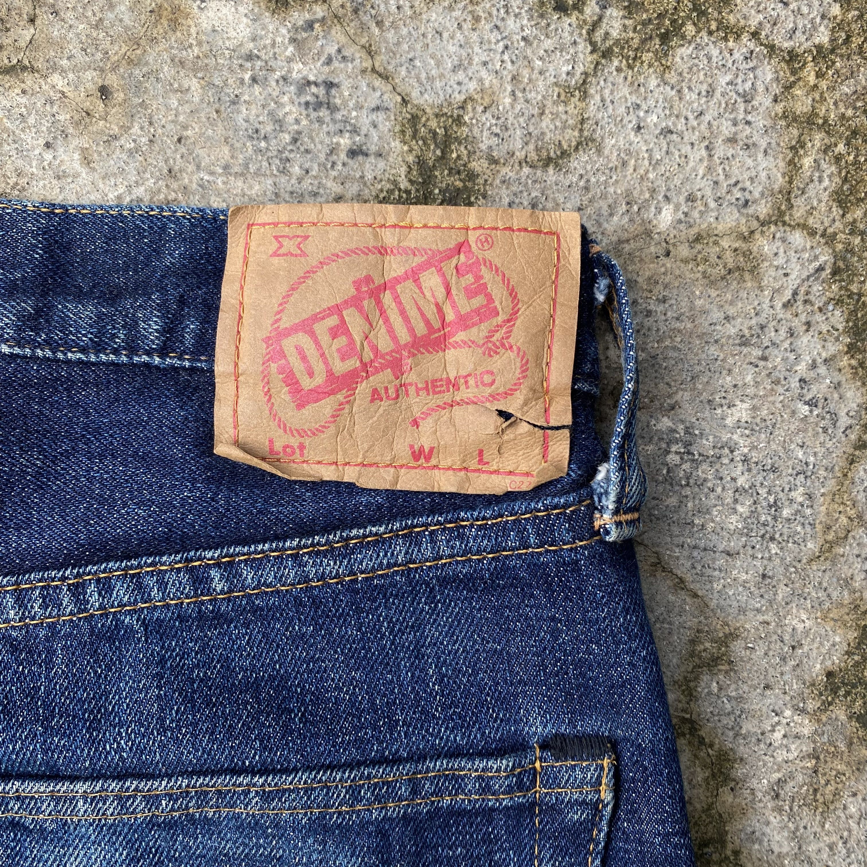 Denime × Japanese Brand Denime Japan 1966 Models Selvedge Jeans Size US 31 - 4 Thumbnail