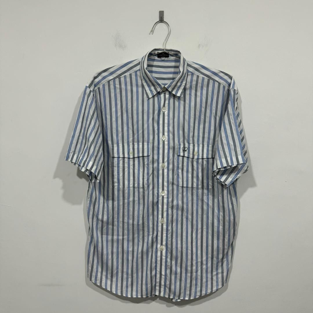 Valentino Vintage Valentino Sport Shirt Size US XL / EU 56 / 4 - 1 Thumbnail