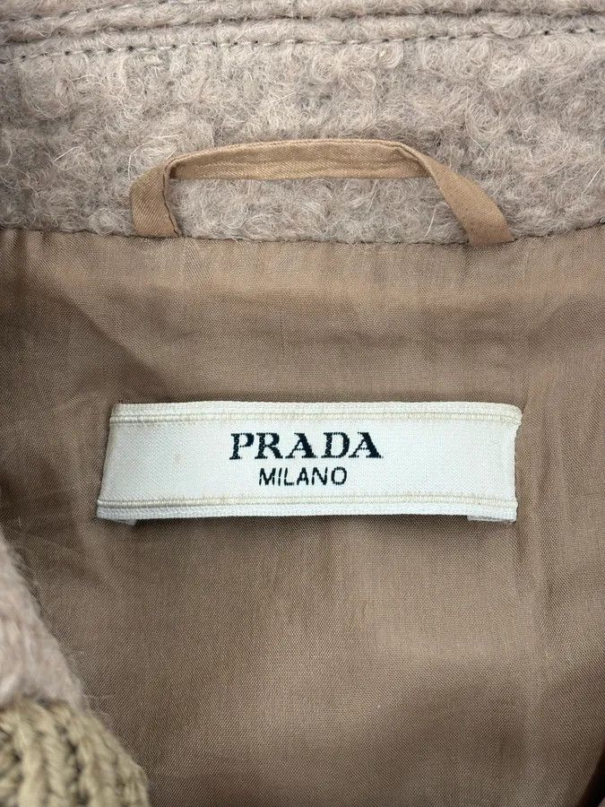 Prada AW2010 Prada Beige Wool Cardigan Jacket Size S / US 4 / IT 40 - 10 Thumbnail