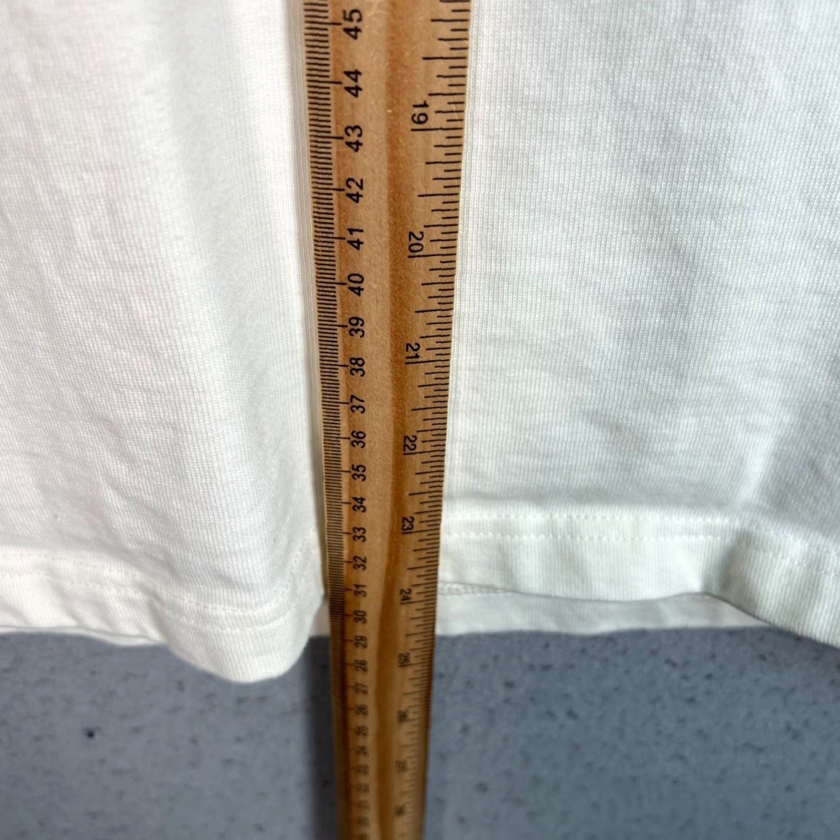 Vintage Esquise Mens T-Shirt White Organic Cotton Logo Crew Neck Short Sleeve 2020s Regular Size M Men Size US M / EU 48-50 / 2 - 7 Thumbnail