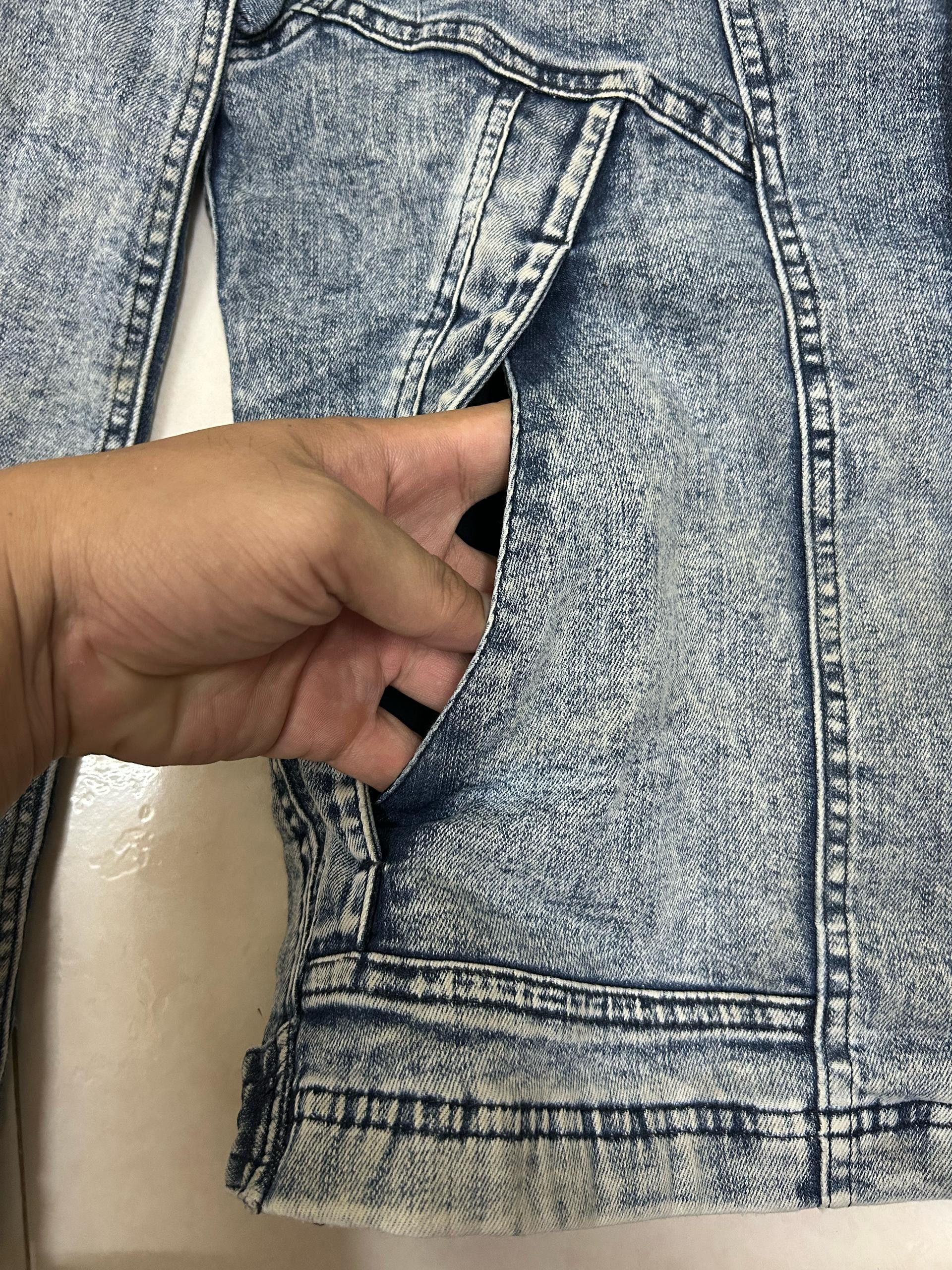 Vintage Rare Fielcore Denim Stretch Jacket Size US M / EU 48-50 / 2 - 9 Thumbnail