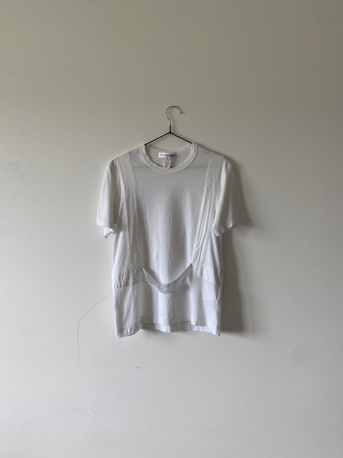 Comme des Garcons SHIRT comme des garcons white t-shirt Size US S / EU 44-46 / 1 - 5 Thumbnail