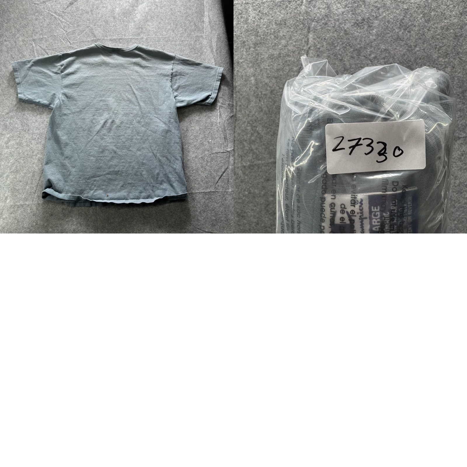 Champion Champion Shirt Mens Large Green Logo Tee Short Sleeve Crewneck Washed Cotton Size US L / EU 52-54 / 3 - 8 Thumbnail