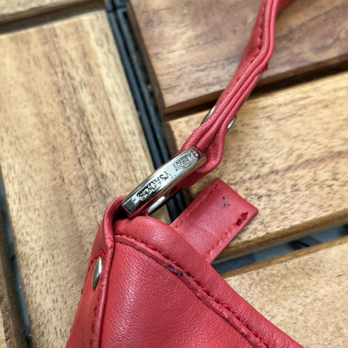 Yohji Yamamoto Leather Bag Yohji Yamamoto SACSNY Y'Saccs Women's Hand Bags Size ONE SIZE - 4 Thumbnail