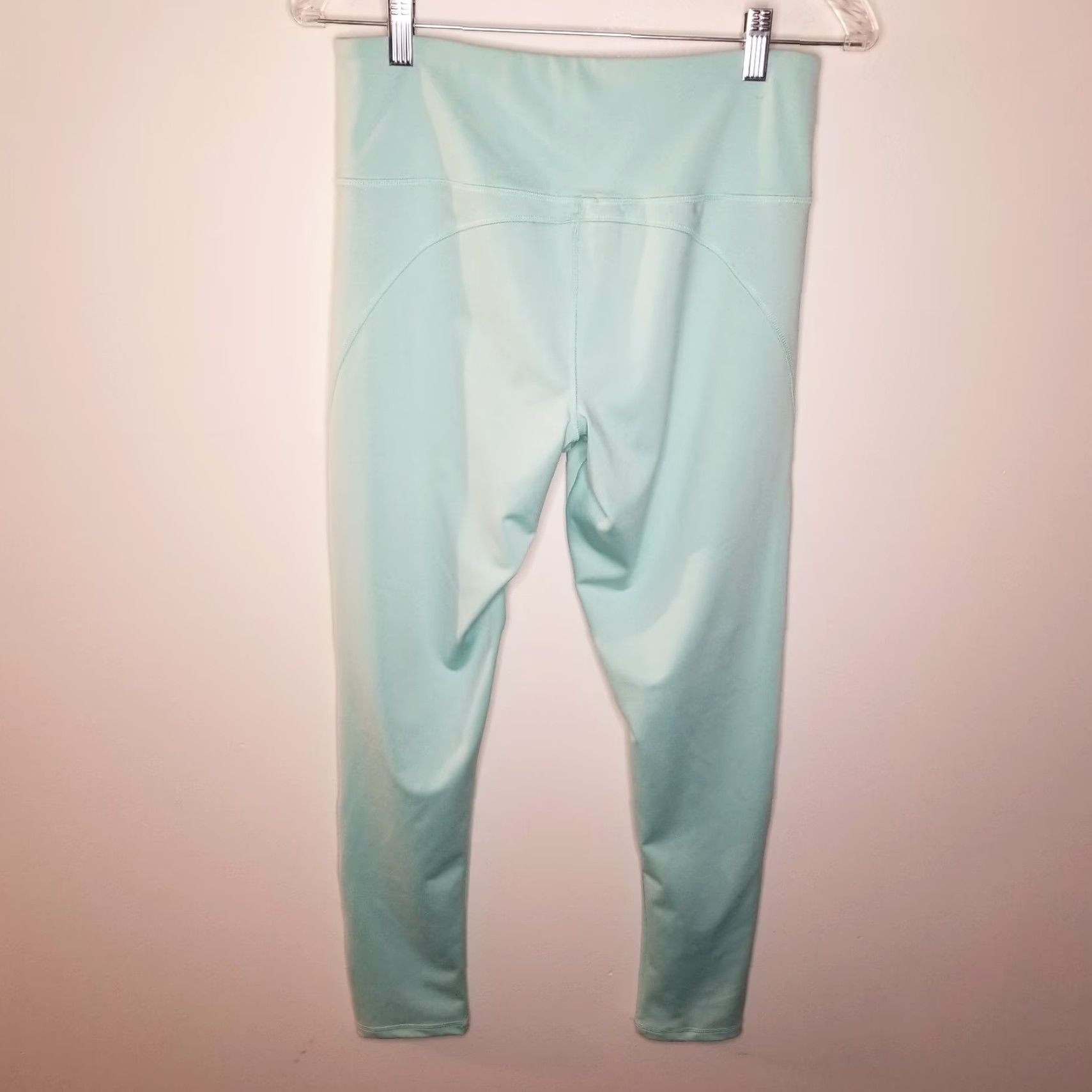 Forever 21 FOREVER 21 Leggings Full Length Activewear Teal Size L Womens Compression Size 36" / US 14 / IT 50 - 4 Thumbnail