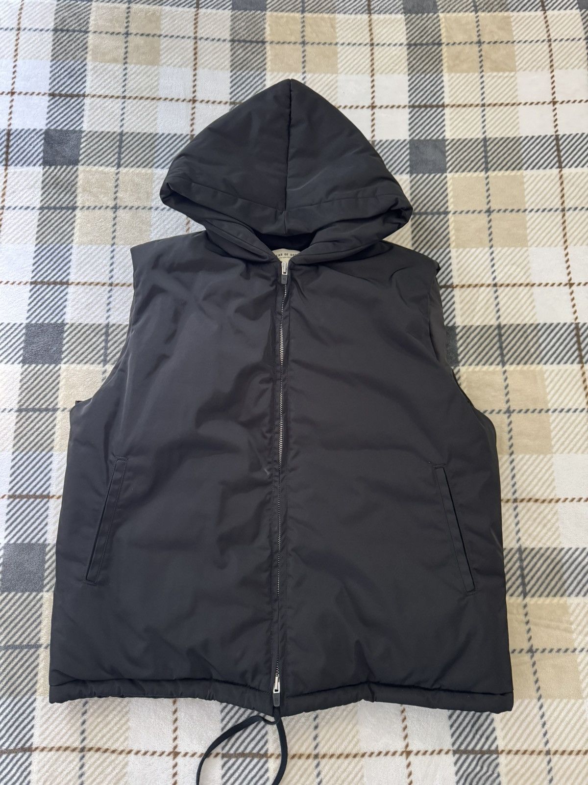 Fear of God Fear of god sixth collection nylon hooded vest | Grailed