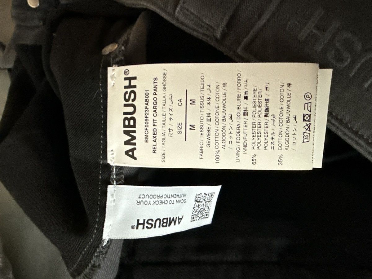 Ambush Design Ambush Wide Leg Cargo Pants Size US 32 / EU 48 - 2 Thumbnail