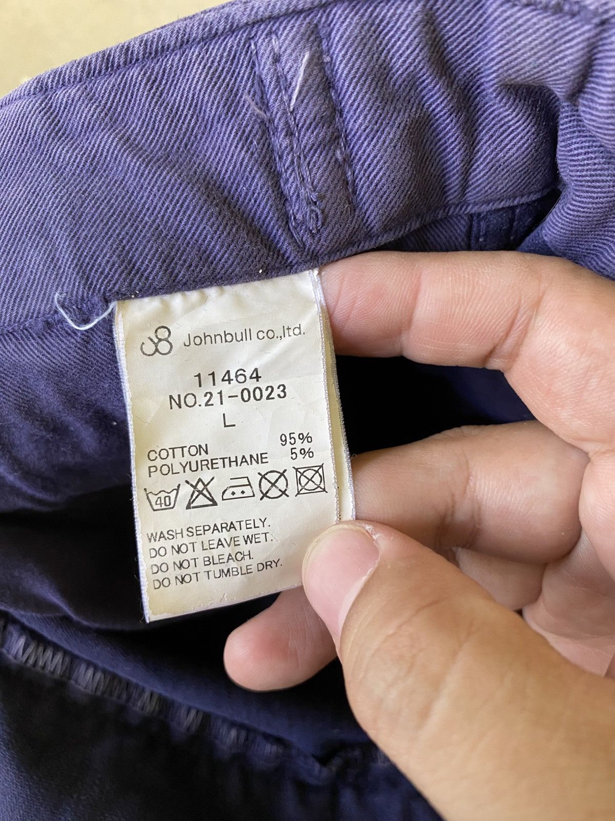 Johnbull Johnbull Faded Purple Cargo Pants Made in Japan Size US 32 / EU 48 - 7 Thumbnail