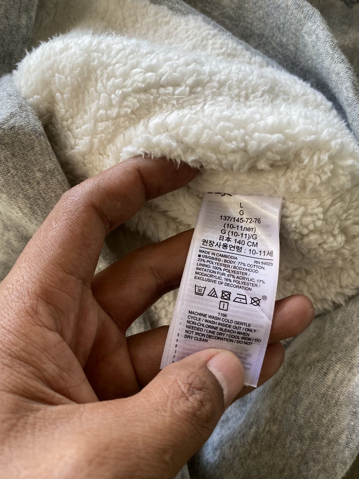 Gap GAP FUR IFSIXWASNINE STYLE HOODIE Size XS / US 0-2 / IT 36-38 - 5 Thumbnail