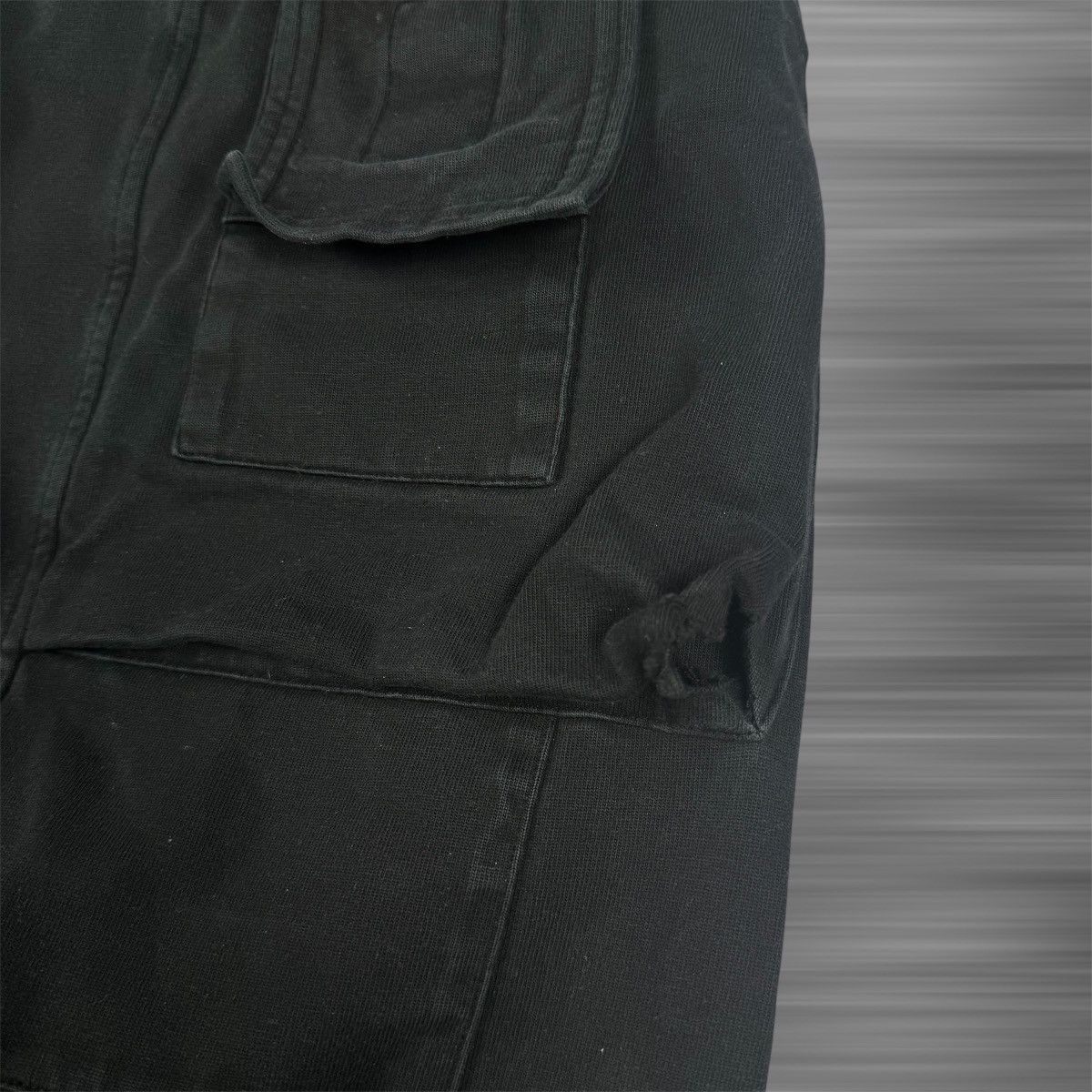 Rick Owens Rick Owens DRKSHDW Black 'Creatch' Cargo Pants Size US 32 / EU 48 - 3 Thumbnail