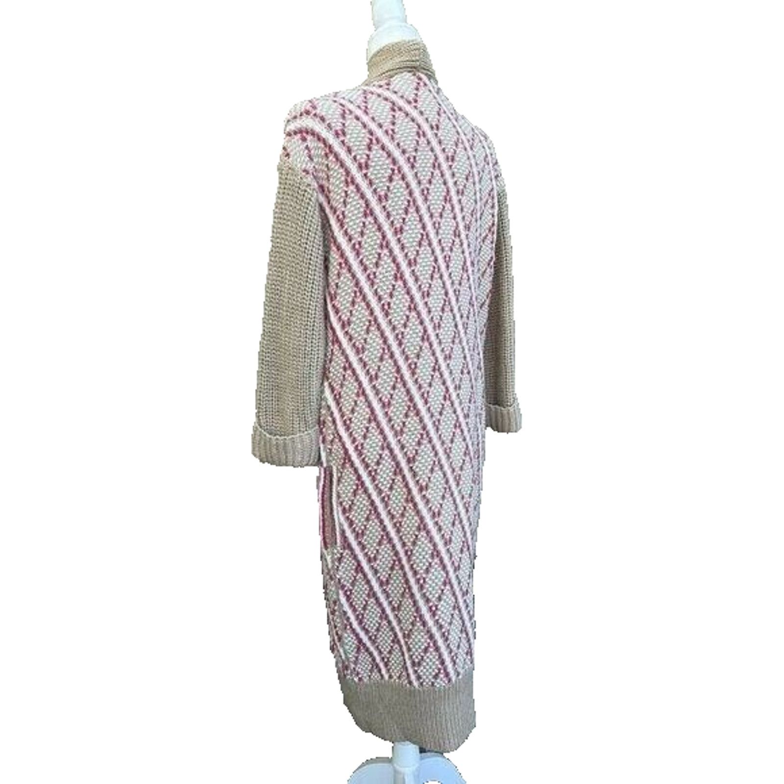 Anthropologie Anthropologie long cable knit cardigan boho size XS A000210 Size XS / US 0-2 / IT 36-38 - 3 Thumbnail