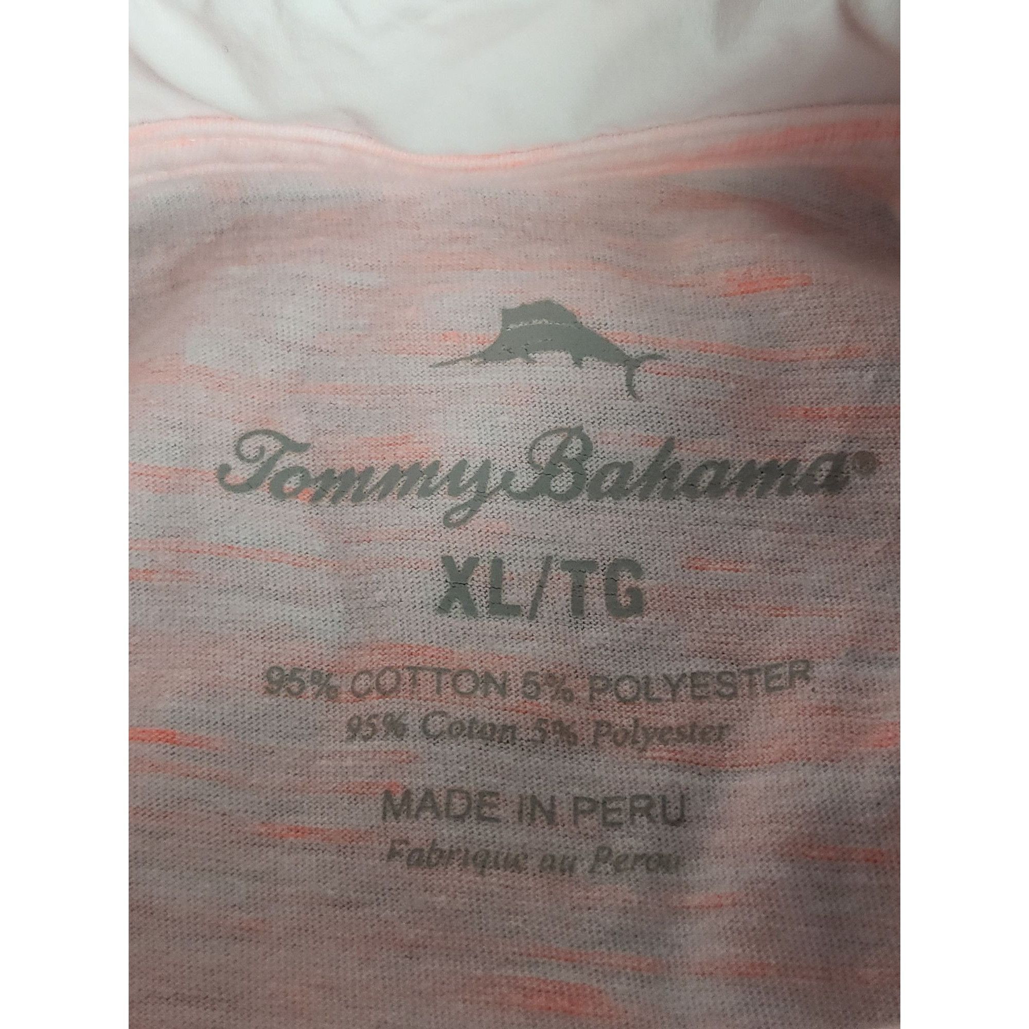 Tommy Bahama Tommy Bahama Beach Blast Polo Men Sz XL Pink Logo Pocket Isl Size US XL / EU 56 / 4 - 3 Thumbnail