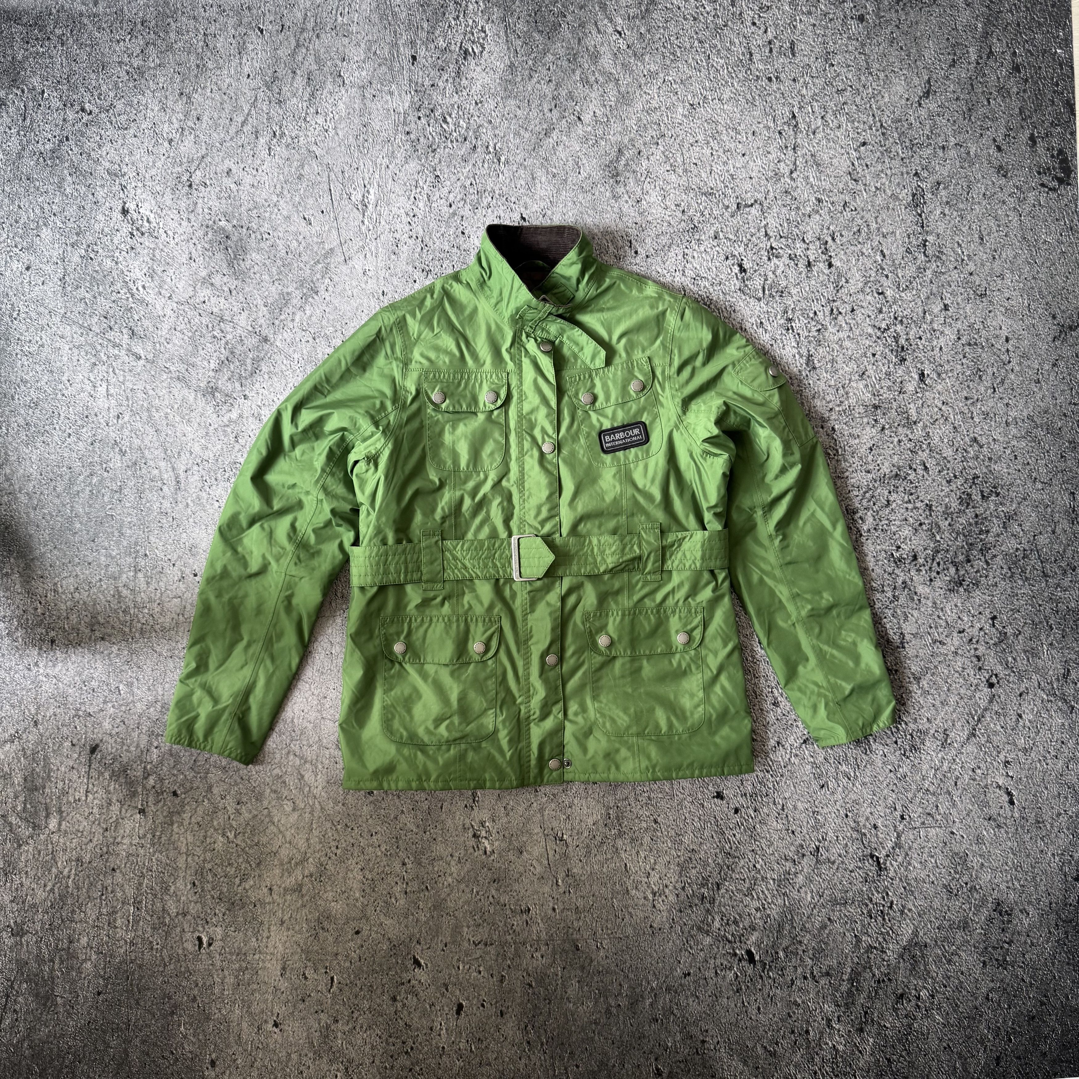 Barbour Barbour International Nylon Biker Jacket Size M / US 6-8 / IT 42-44 - 1 Thumbnail
