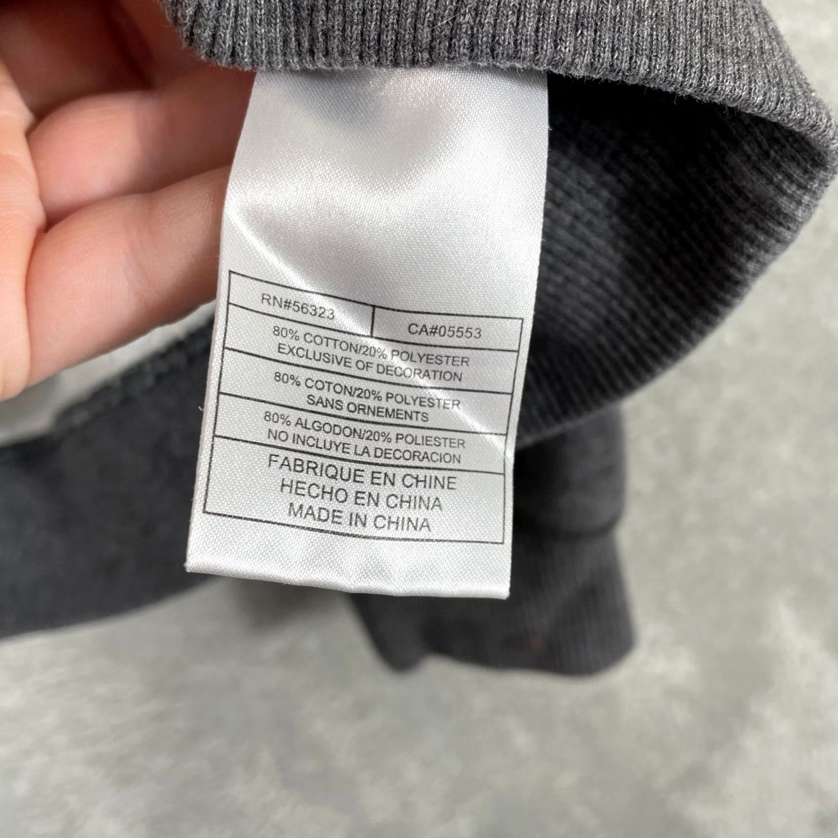 Nike Nike Shamrock Shuffle Hoodie Mens XL Gray Full Zip Graphic Y2K Sportswear - XL Size US XL / EU 56 / 4 - 5 Thumbnail