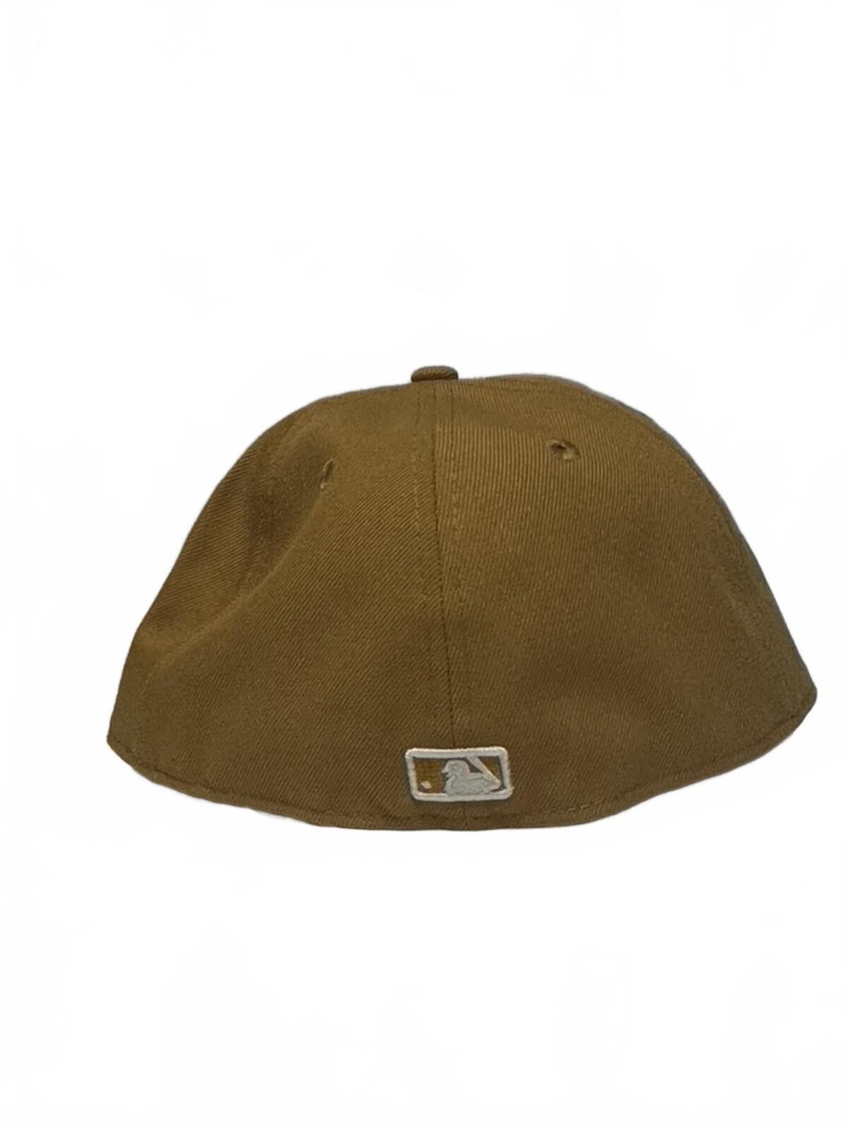 New Era New Era New York Yankees Khaki / Tan 59FIFTY 7 3/8 Size ONE SIZE - 9 Thumbnail