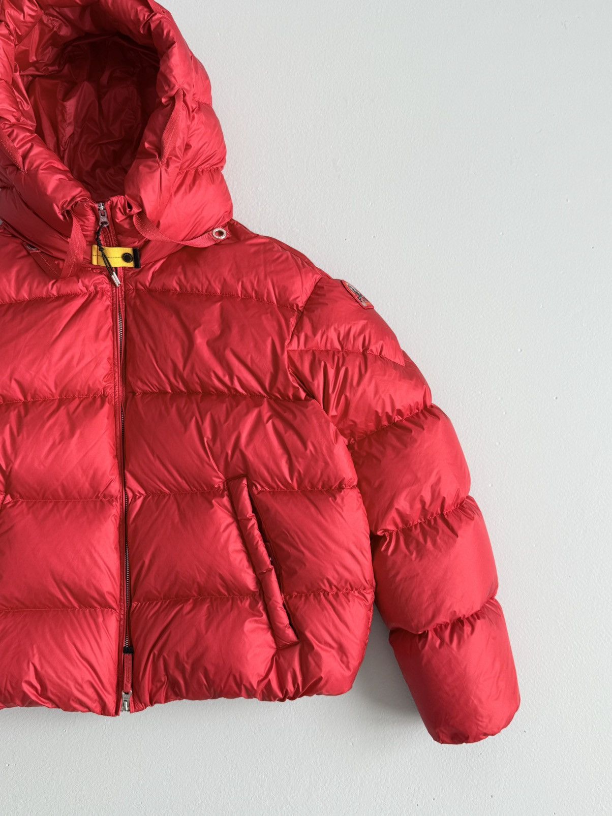 Parajumpers PARAJUMPERS Hooded Down Puffer Hollywood Jacket Red Women’s Size XL / US 12-14 / IT 48-50 - 7 Thumbnail