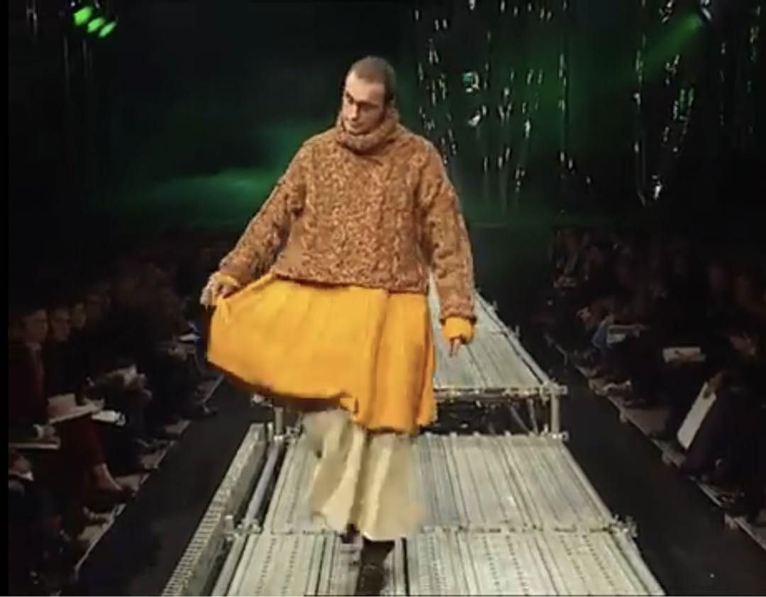 Yohji Yamamoto Yohji Yamamoto Pour Homme 96-97 AW Masterpiece Long Knit Size US M / EU 48-50 / 2 - 5 Thumbnail