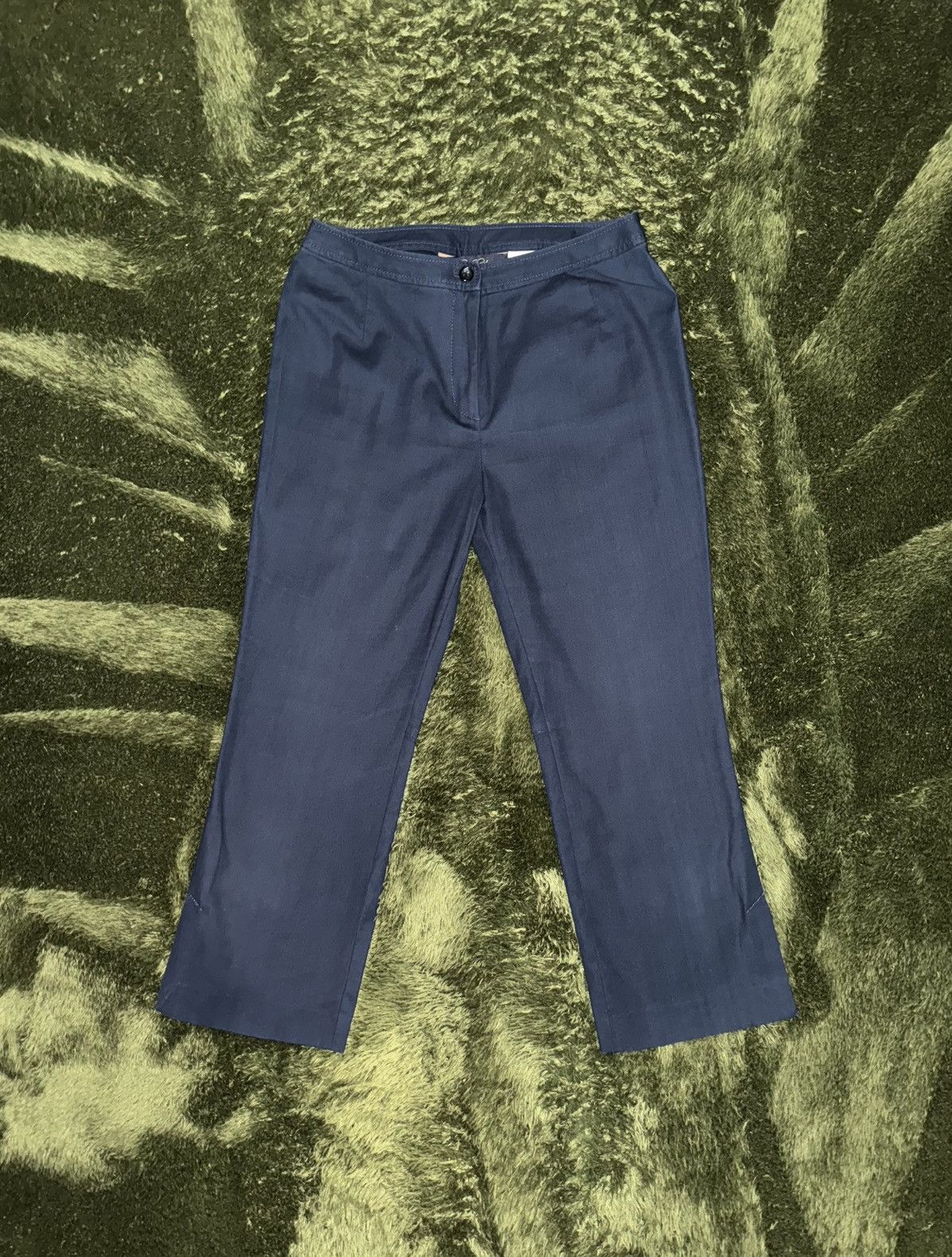 Brooks Brothers [11] Brooks Brothers japan minimal cotton trouser navy Size US 30 / EU 46 - 1 Thumbnail