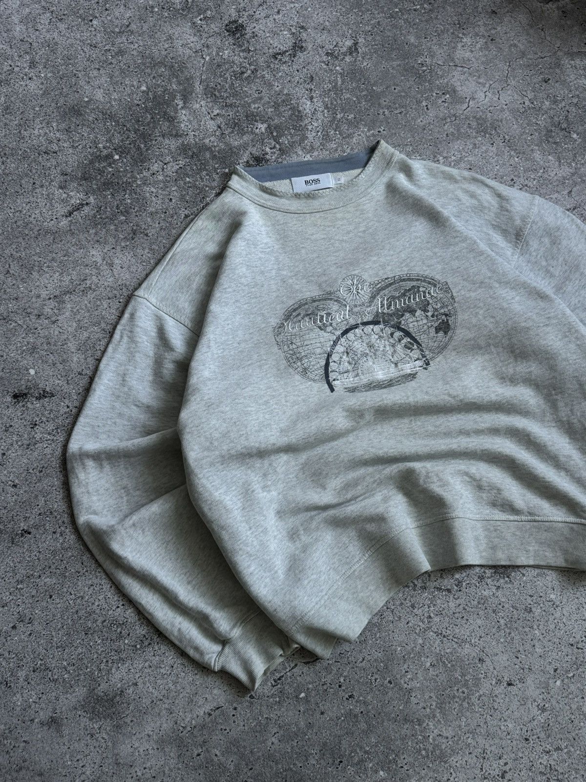 Hugo Boss × Vintage Vintage rare Nautical Almanac Hugo Boss sweatshirt Size US XL / EU 56 / 4 - 3 Thumbnail