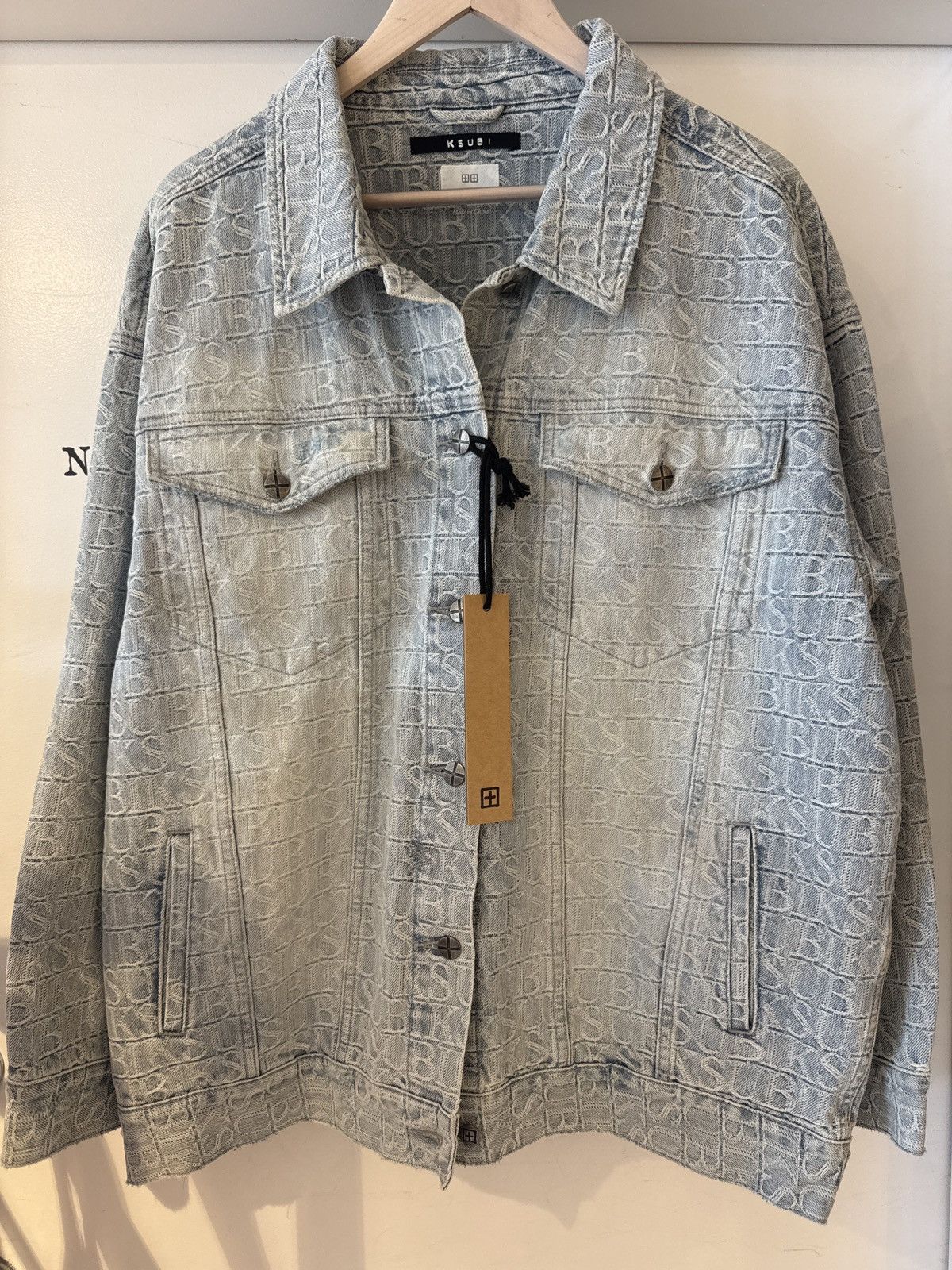 Ksubi Tile Denim Jacket Size US S / EU 44-46 / 1 - 1 Thumbnail