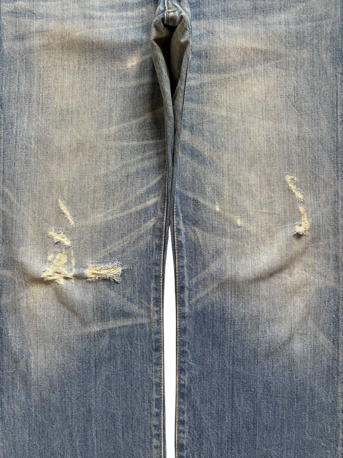 Levi's Vintage 90s Levis 501 Mud Wash Distressed Baggy Jeans Size US 34 / EU 50 - 5 Thumbnail