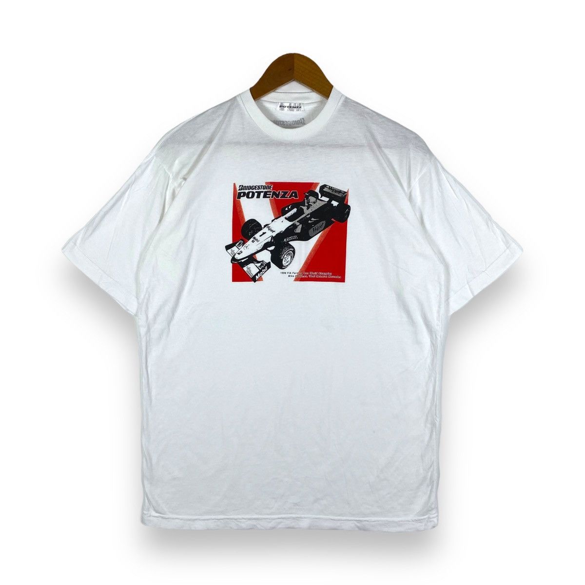 Formula 1 × Vintage Vintage 90's MIKA HAKKINEN West McLaren Mercedes F1 Size US M / EU 48-50 / 2 - 1 Thumbnail