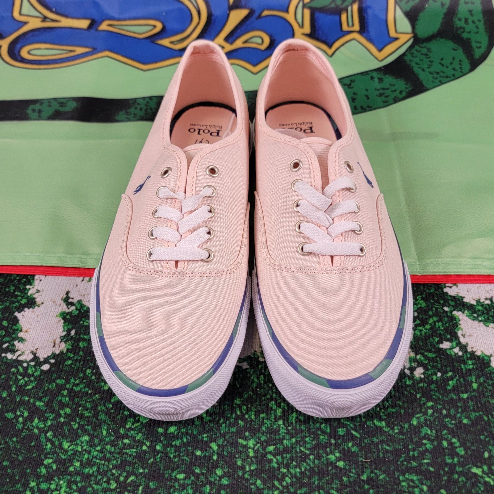 Polo Ralph Lauren Polo Ralph Lauren Keaton-PonyTennis Shoes Lt Pink Sz 10 NIB Size US 10 / EU 43 - 5 Thumbnail