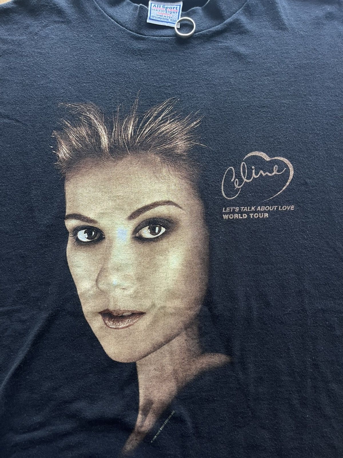 Band Tees × Vintage Vintage Celine Dion 1998’s Let’s Talk About Love World Tour Size US XL / EU 56 / 4 - 6 Thumbnail