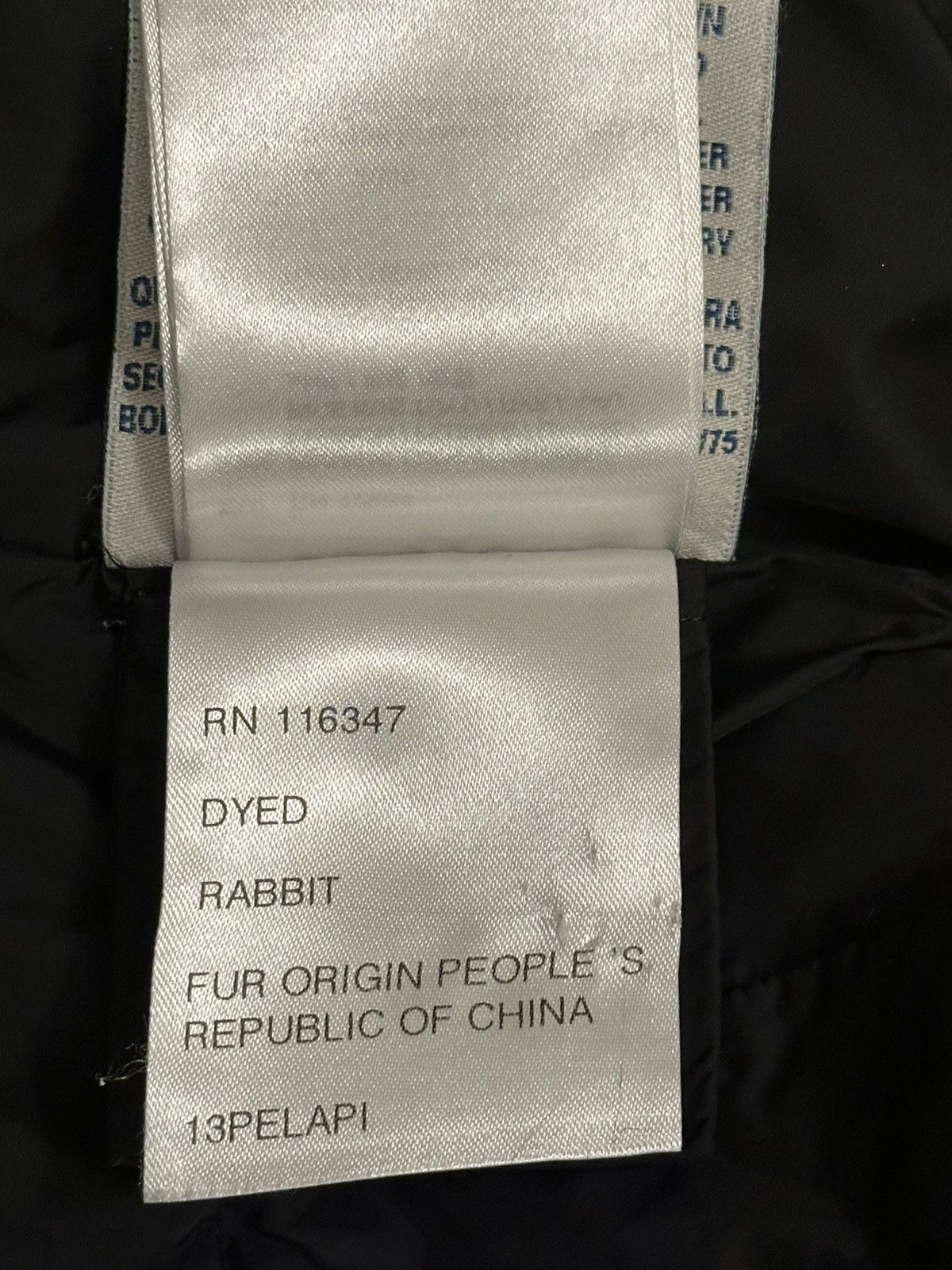Moncler × Vintage MONCLER Fur Hood rabbit coat Size S / US 4 / IT 40 - 13 Thumbnail
