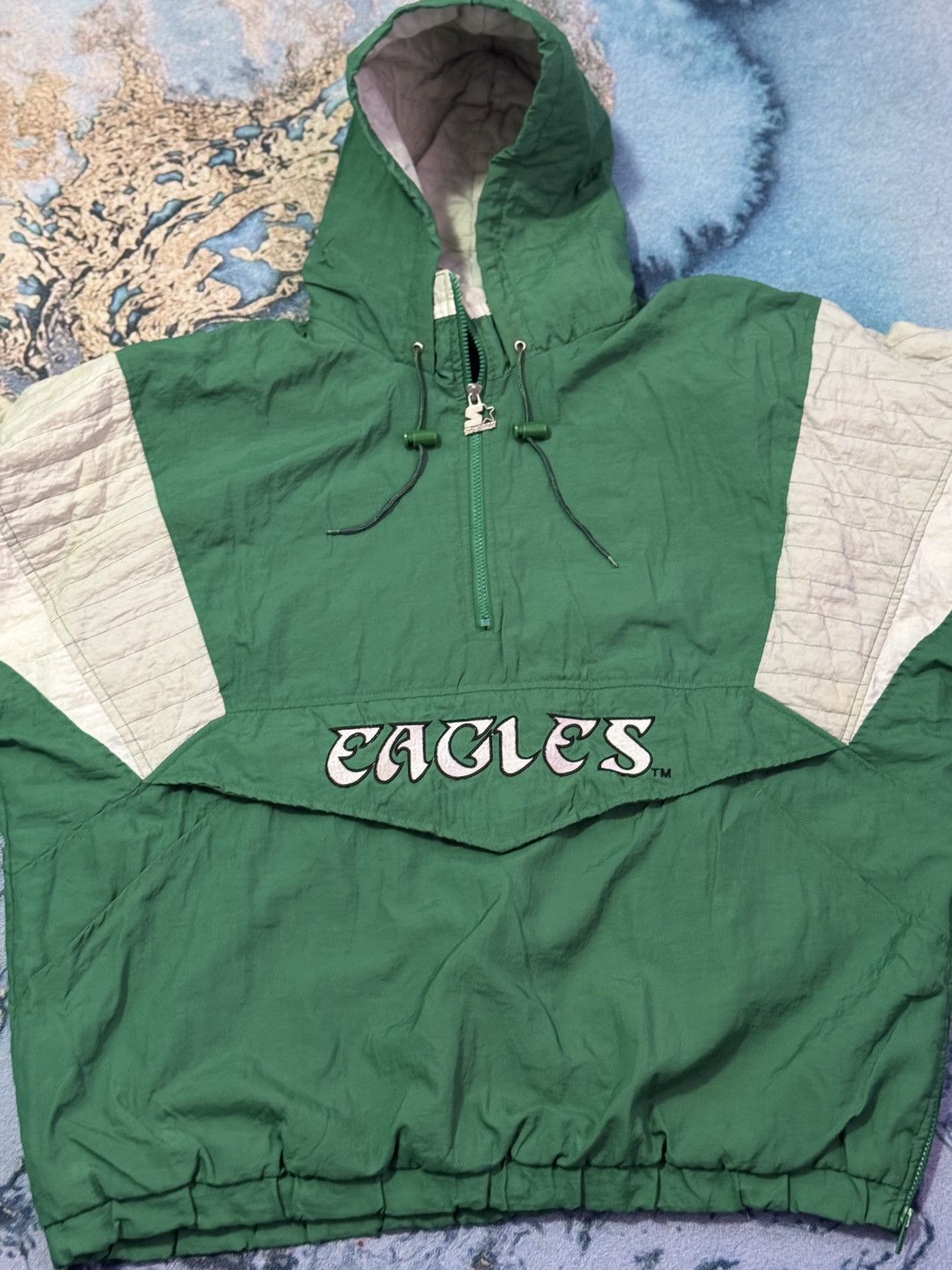 Starter Vintage Starter Philadelphia Eagles Jacket Size US XL / EU 56 / 4 - 1 Thumbnail