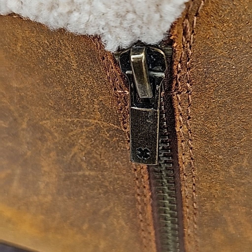 Lucky Brand Lucky Brand Baselsher leather sherpa lined ankle boots 8.5 Size US 8.5 / IT 38.5 - 7 Thumbnail