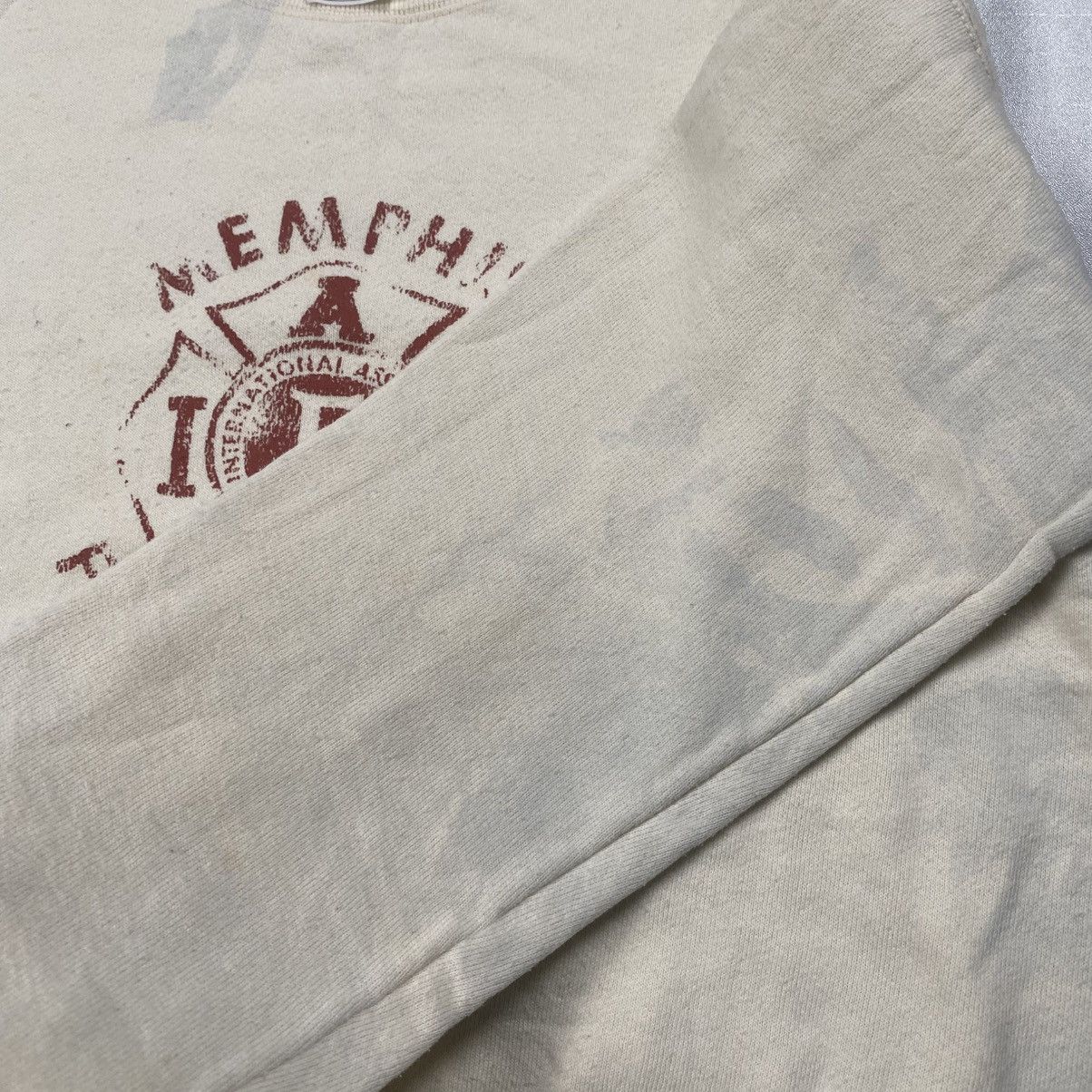 Fruit Of The Loom Vintage 90s Memphis Firefighter Finalist IOWA Crewneck Size S / US 4 / IT 40 - 6 Thumbnail