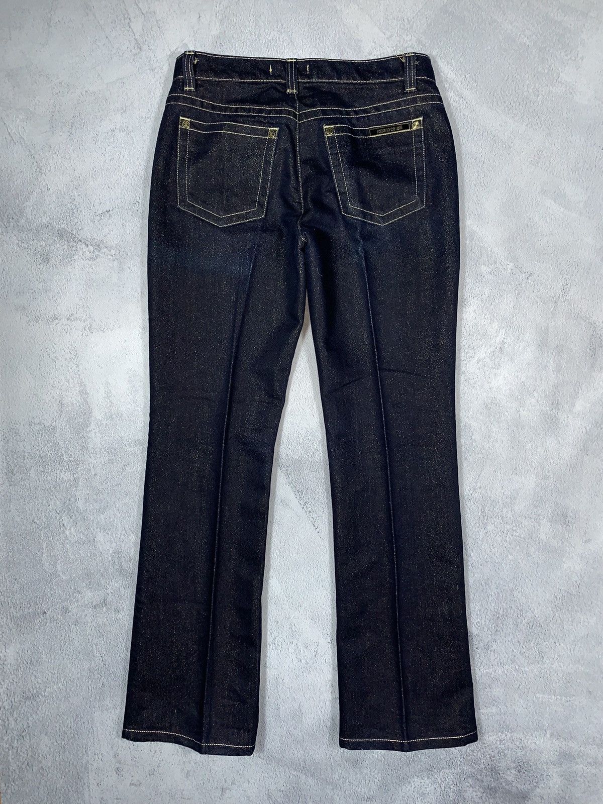 image of Just Cavalli Vintage Roberto Cavalli Bootcut Glitters 07 Jans 40 in Denim, Women's (Size 27)