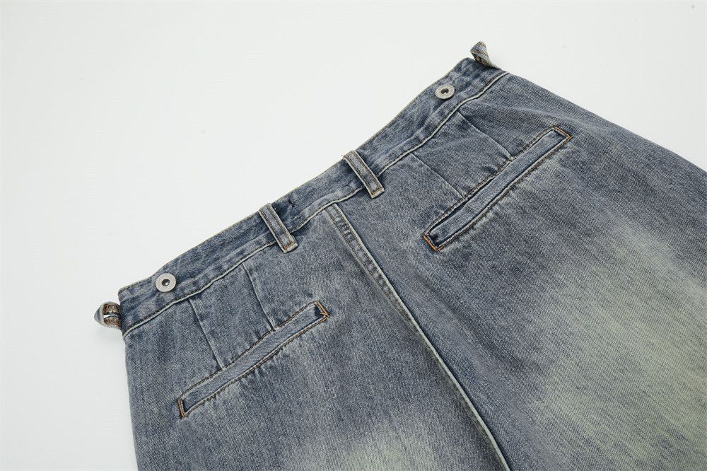 Vintage Men's cleanfit retro punk washed distressed jeans Size US 32 / EU 48 - 5 Thumbnail