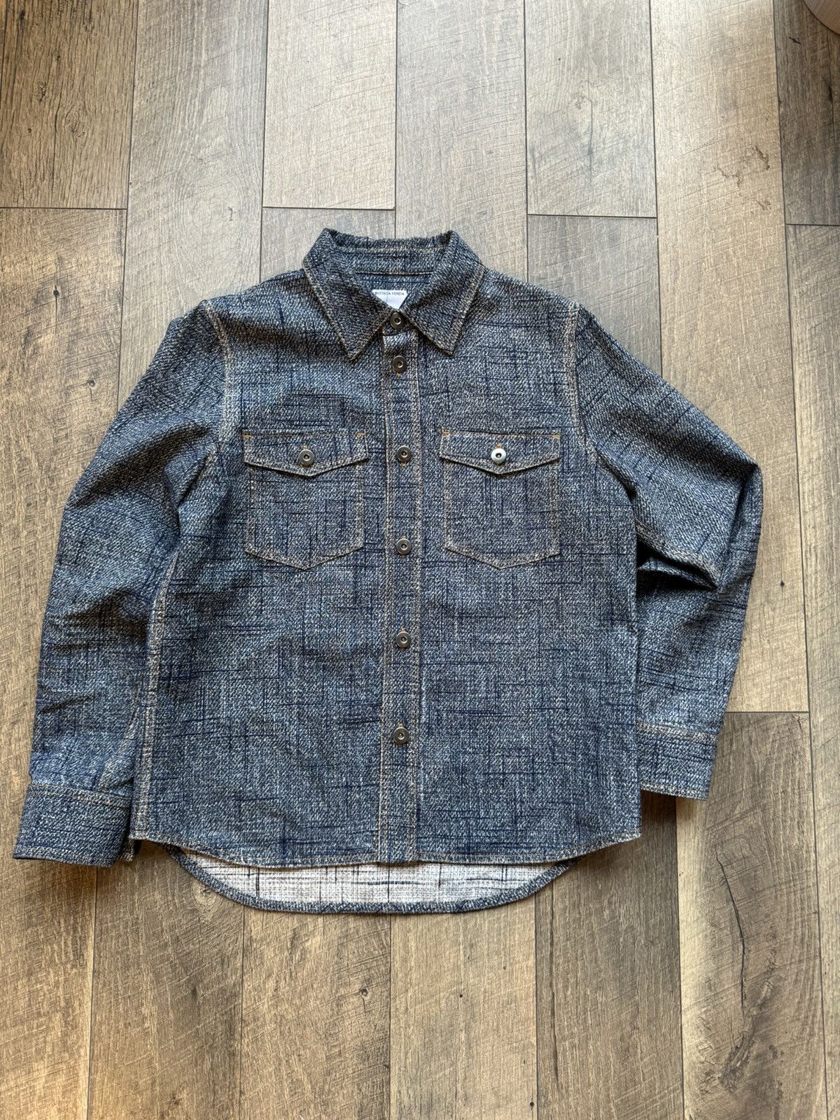 Bottega Veneta Bottega Veneta Indigo Denim Jacket - 44 Size US S / EU 44-46 / 1 - 1 Thumbnail
