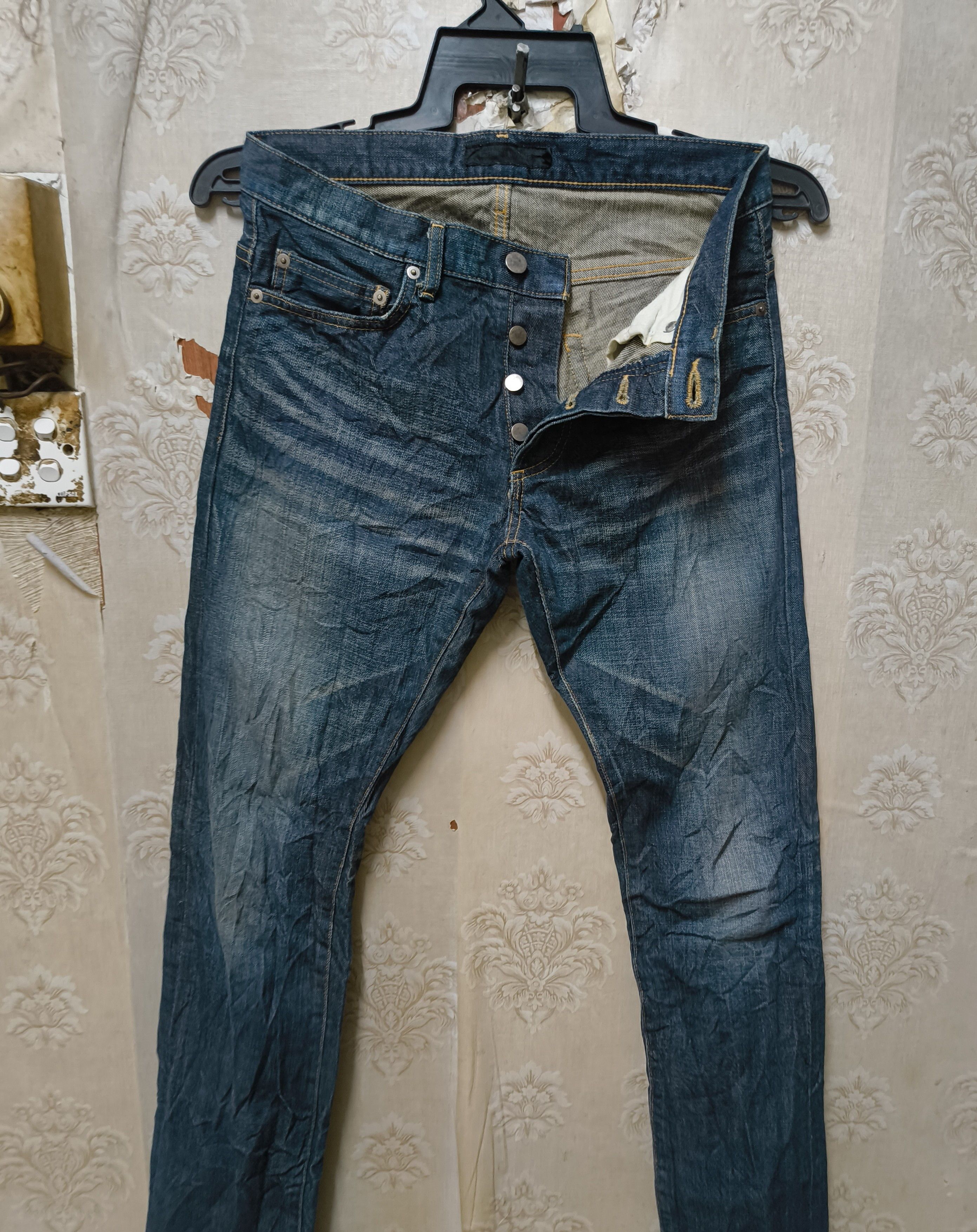 Japanese Brand × Lithium LITHIUM HOMME JEANS JAPAN SLIM FIT Size US 31 - 3 Thumbnail
