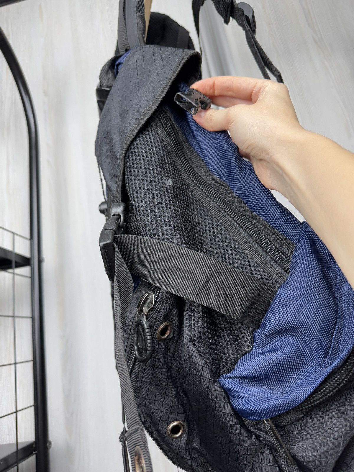 Oakley Oakley Icon Backpack Blue Vintage Tactical Backpack Software Size ONE SIZE - 13 Thumbnail