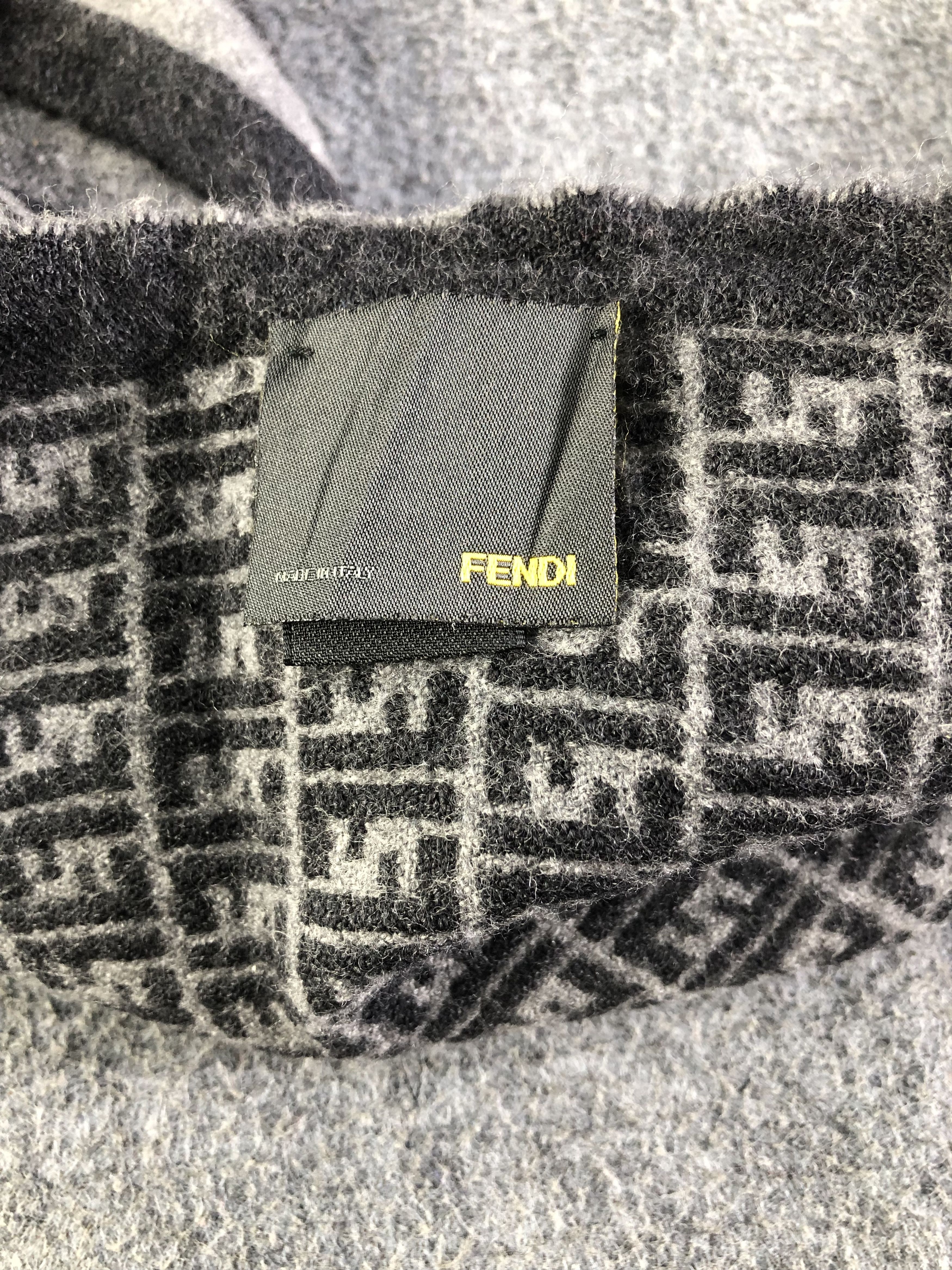Fendi Fendi FF Monogram Scarf / Muffler / Neckwear SS1369 Size ONE SIZE - 6 Thumbnail
