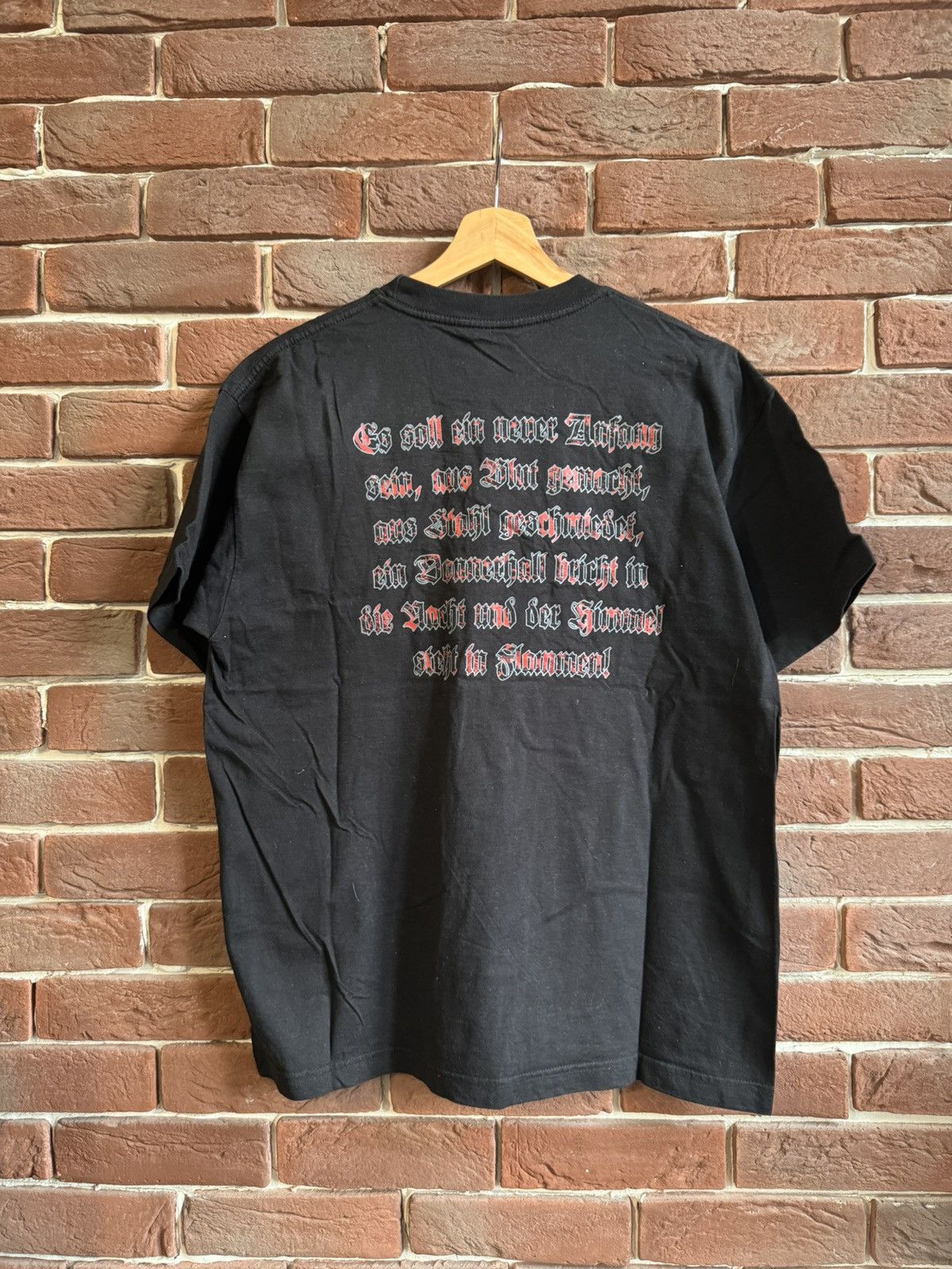 Band Tees Rare Vintage 00s Minas Morgul Black Metal Tshirt Medium Rare Size US M / EU 48-50 / 2 - 2 Thumbnail