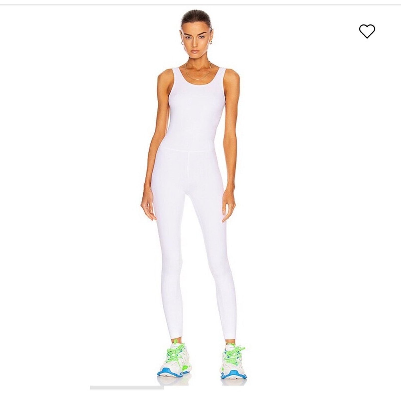 Other Revolve KORAL Jet Blackout Jumpsuit White S Open Back Size 27" / US 4 / IT 40 - 3 Thumbnail