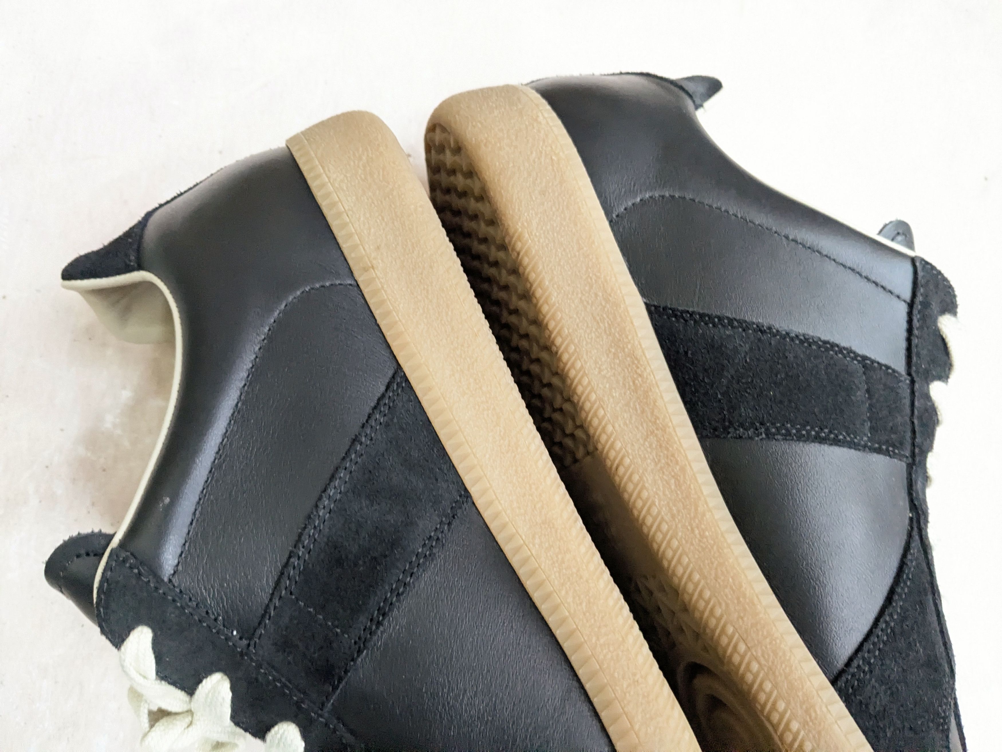Maison Margiela Maison Margiela GAT Replica Black 12 45 Gum Low Size US 12 / EU 45 - 13 Thumbnail