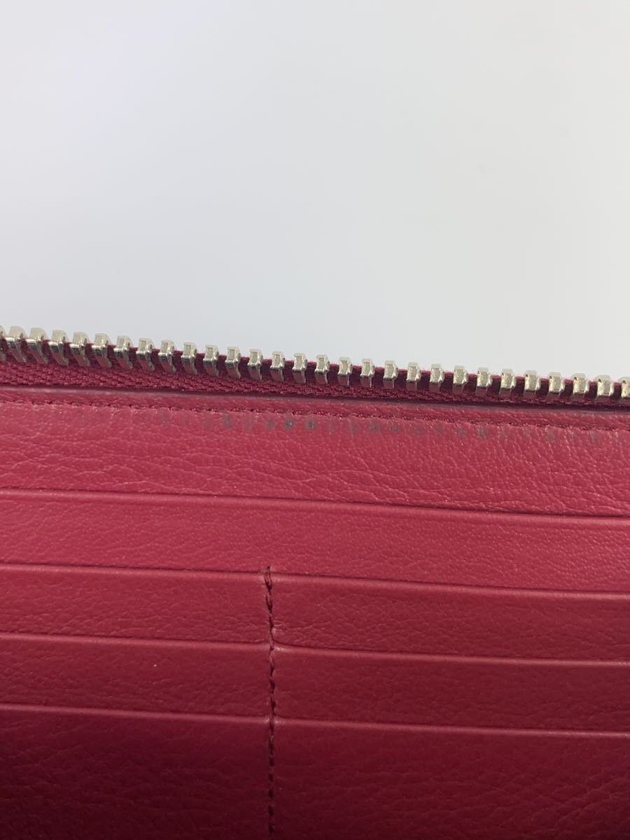 Balenciaga Balenciaga Paper Continental Leather Long Wallet Bordeaux Size ONE SIZE - 7 Thumbnail